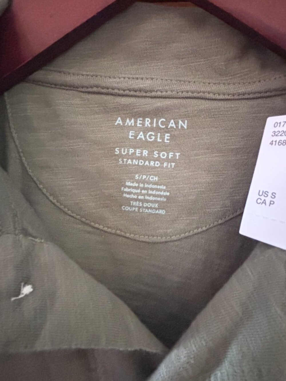 Set of 2 NWT American Eagle Men's Short Sleeve Collared Polos - Picture 3 of 11